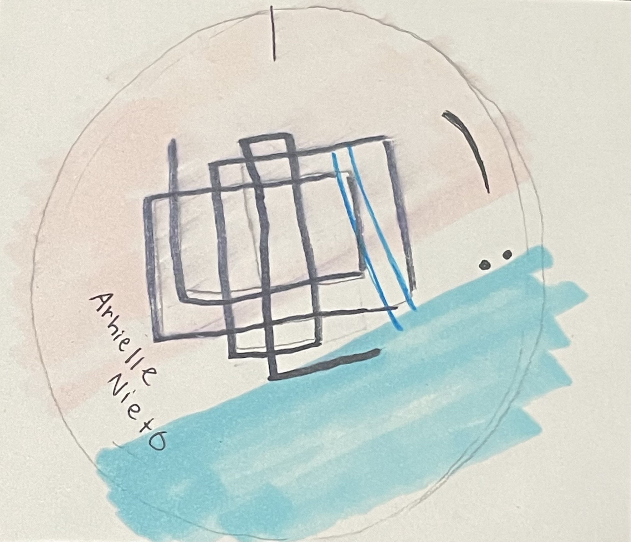 Here is another iteration of my portrait as data based on Giorgia Lupi design. This was also used in the class tutorials.