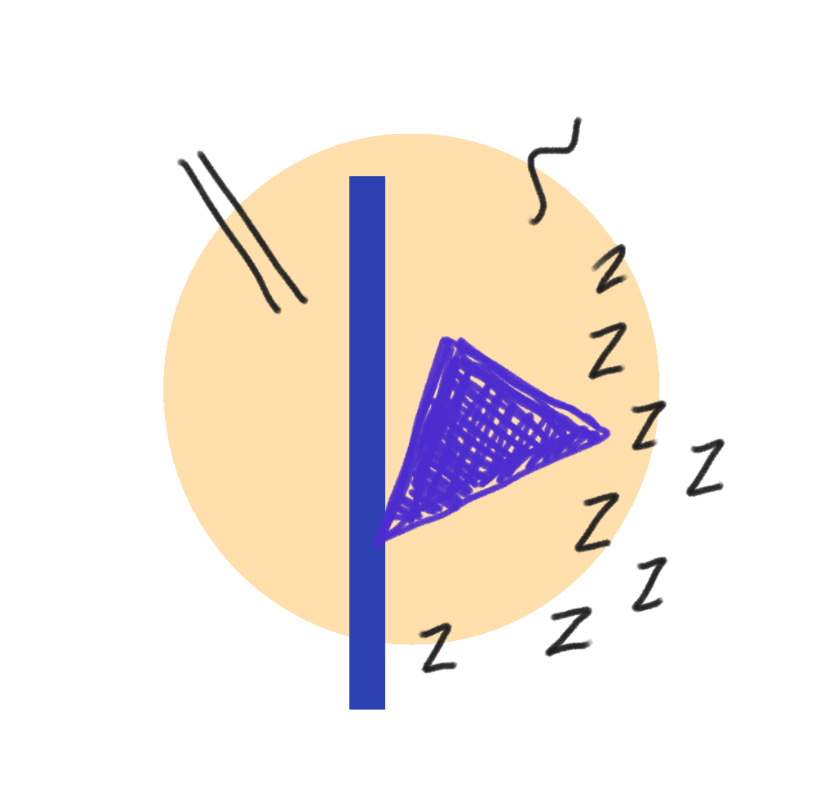 This is my final data portrait to represent my sleeping habits.
