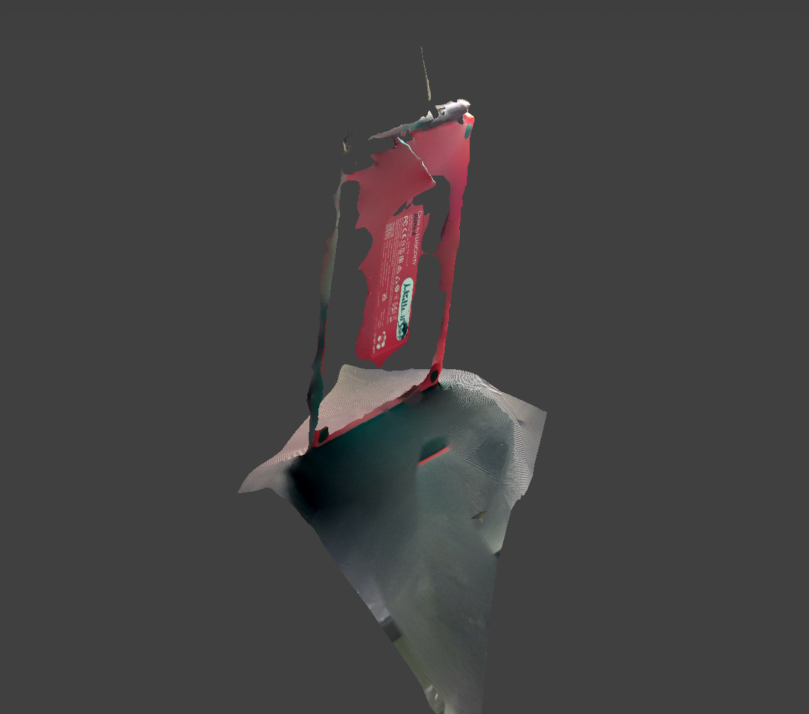 As I look for art supplies, I wanted to try scanning my drawing tablet. It was pretty simple with some content on each side, but the scan didn't turn out well. It was the most difficult to scan.